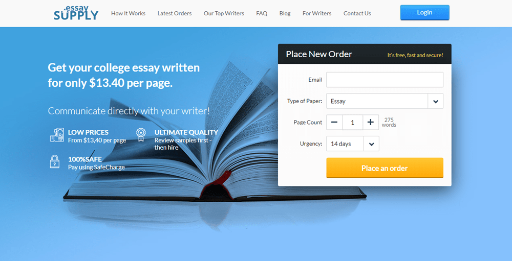 Essay Supply the best essay writing service